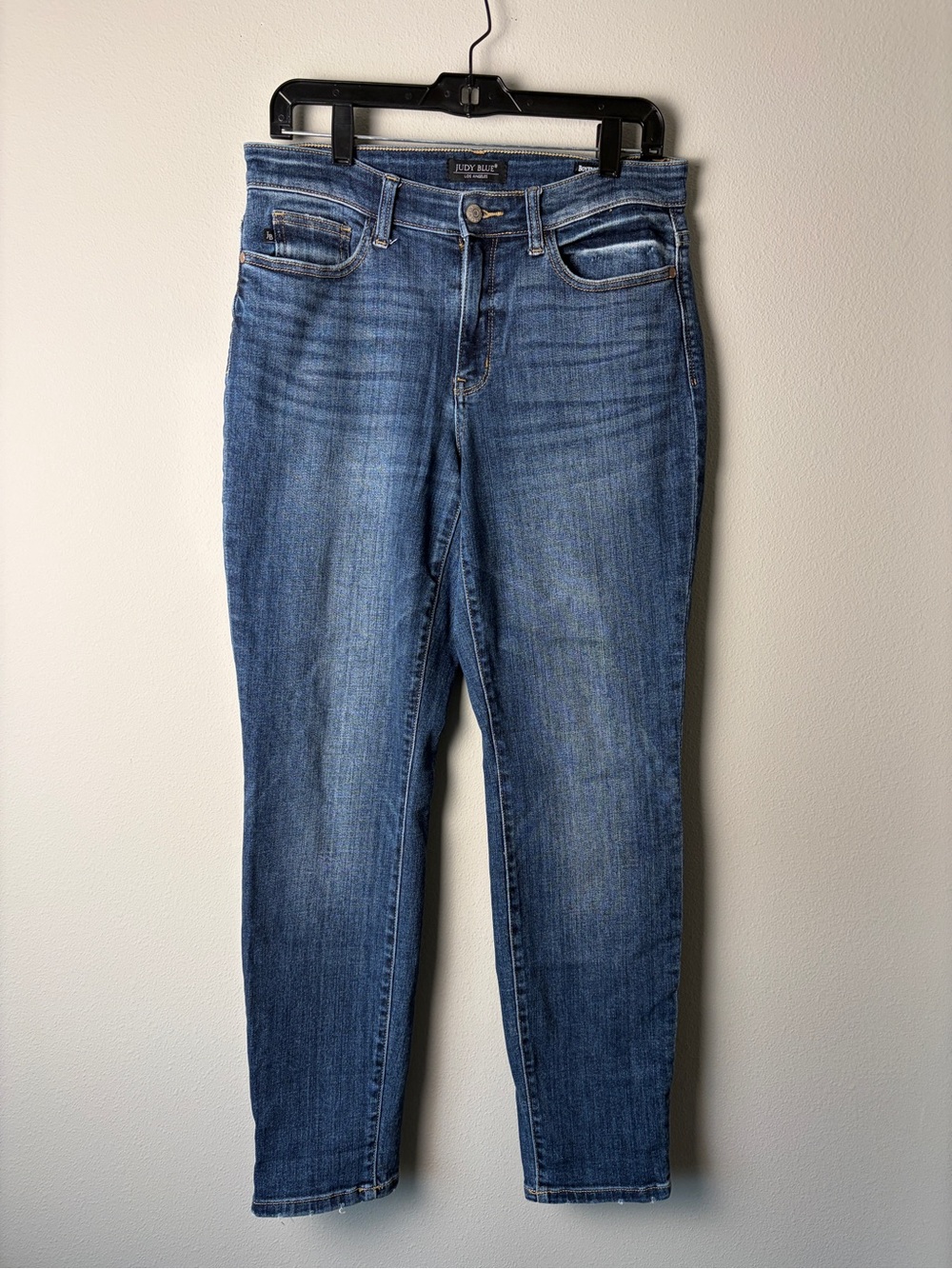 Judy Blue Boyfriend Fit Medium Wash Skinny Jeans Size 7/28